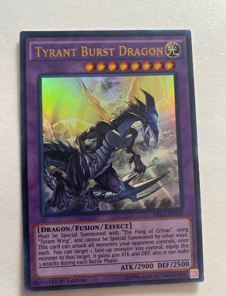 Tyrant Burst Dragon DRL3-EN058