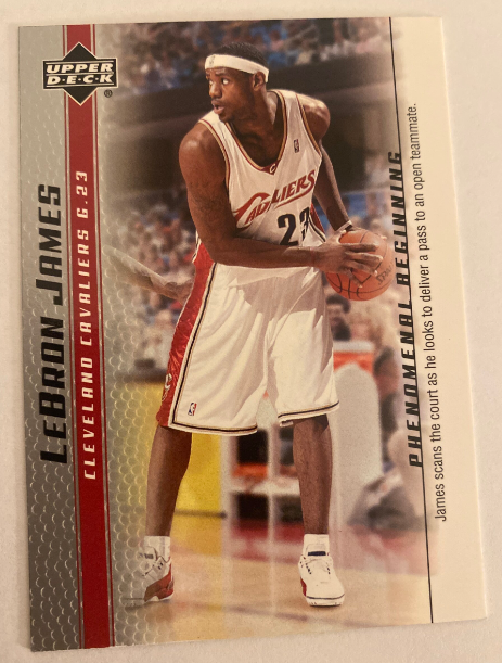 LeBron James Phenomenal Beginning #17