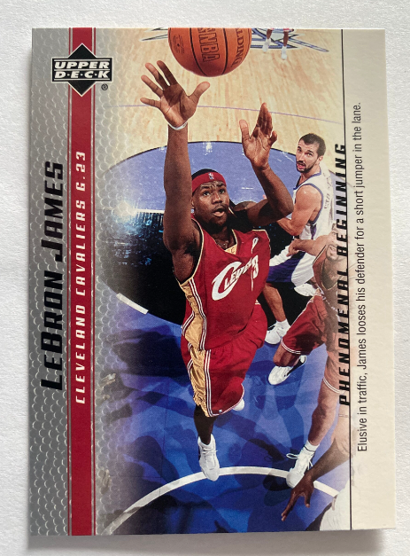LeBron James Phenomenal Beginning #6