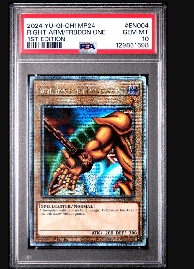 2023 YU-GI-OH! TN23-25TH ANNIVERSARY TIN: DUELING HEROES EN002 EXODIA THE FORBIDDEN ONE PSA 9