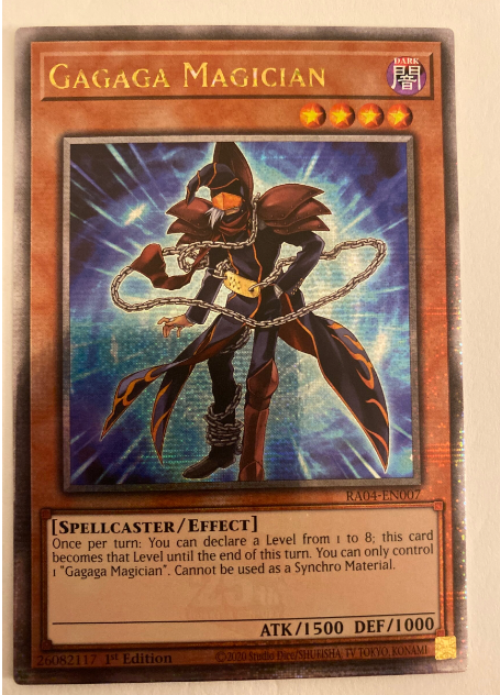 Gagaga Magician – RA04-EN007 – 1st Edition