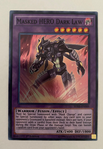 Masked Hero Dark Law SDHS-EN044