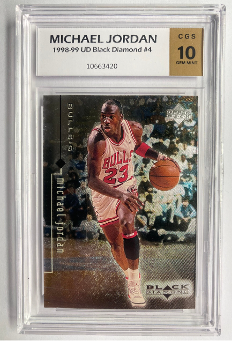 Michael Jordan 1998-99 Black Diamond #4
