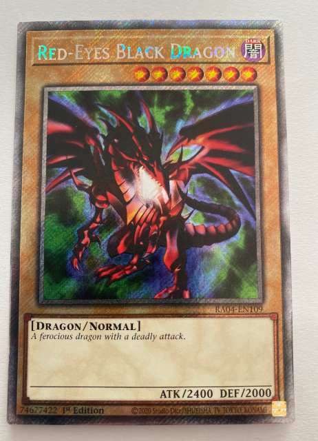 Red-Eyes Black Dragon (RA04-EN109, 1st Edition