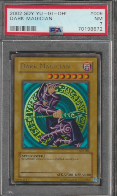 Dark Magician 2002 SDY Yugioh! PSA 7