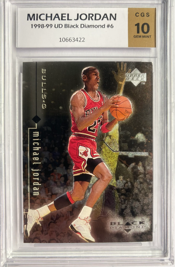 Michael Jordan 1998-99 Black Diamond #6