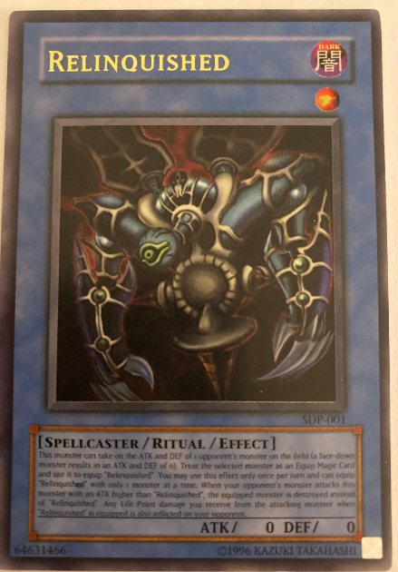 Relinquished – SDP-001 – Ultra Rare